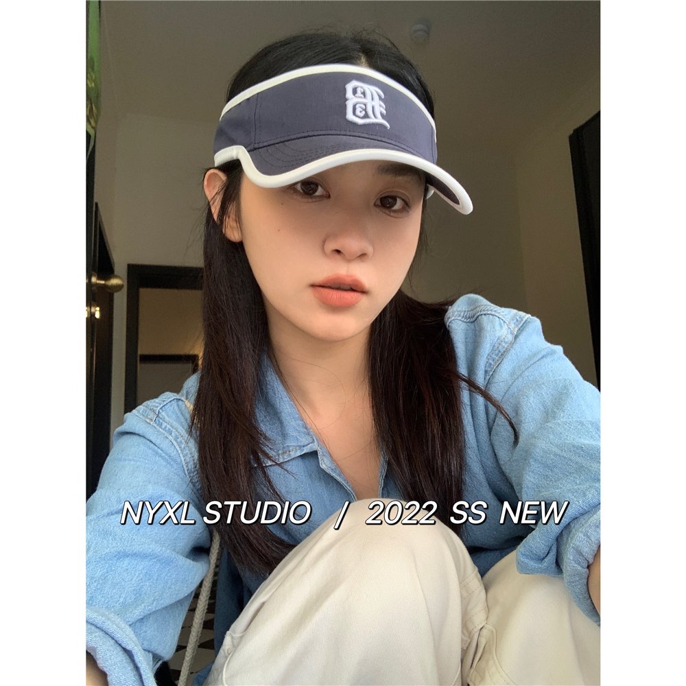 Summer Three-Dimensional Embroidered Cap for Women - Trendy No-Top Duckbill Hat for Casual Outdoor Cycling and Sports Summer Three-Dimensional Embroidered Cap for Women - Trendy No-Top Duckbill Hat for Casual Outdoor Cycling and Sports