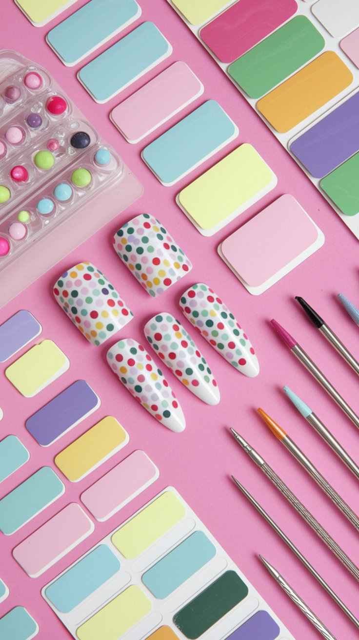 super easy nail designs outfit idea