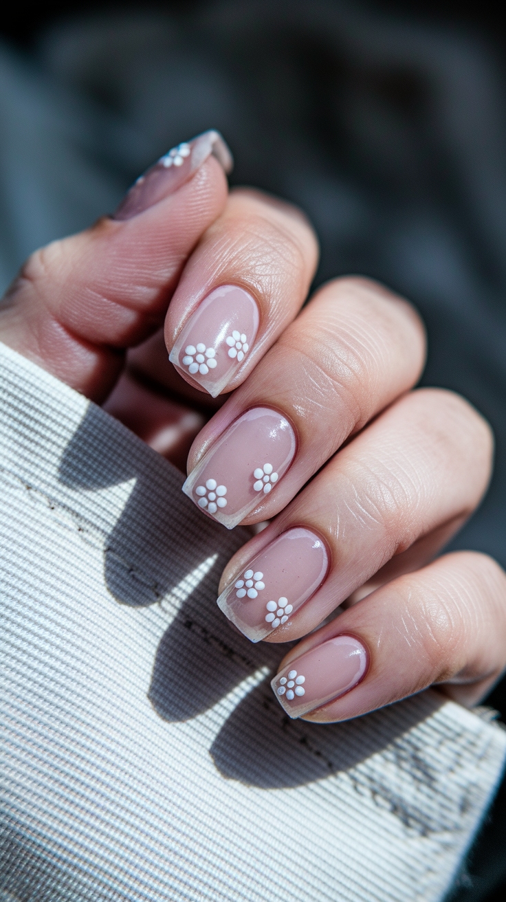 super short nail designs