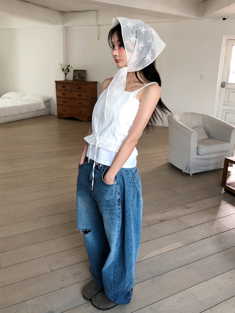 Sweet Lace Sheer Mesh Multifunctional Square Towel - Korean Style Accessory for 90s-Inspired Fashion and Y2K Aesthetic Sweet Lace Sheer Mesh Multifunctional Square Towel - Korean Style Accessory for 90s-Inspired Fashion and Y2K Aesthetic