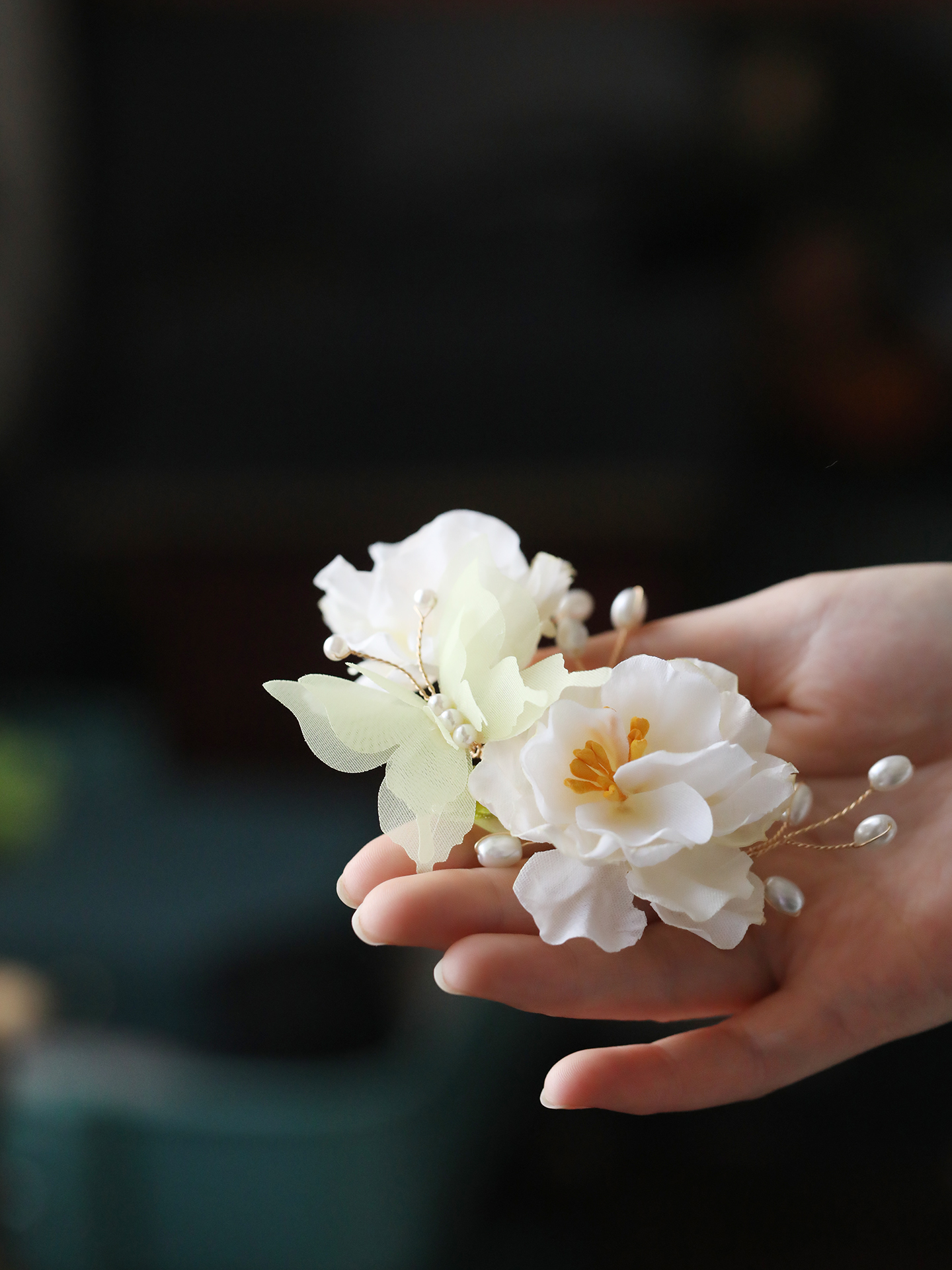 Tang Dynasty Style Hairpin Clip for Women - High-End Floral Hanfu Hair Accessory, Ancient Costume Decoration 2025 Tang Dynasty Style Hairpin Clip for Women - High-End Floral Hanfu Hair Accessory, Ancient Costume Decoration 2025