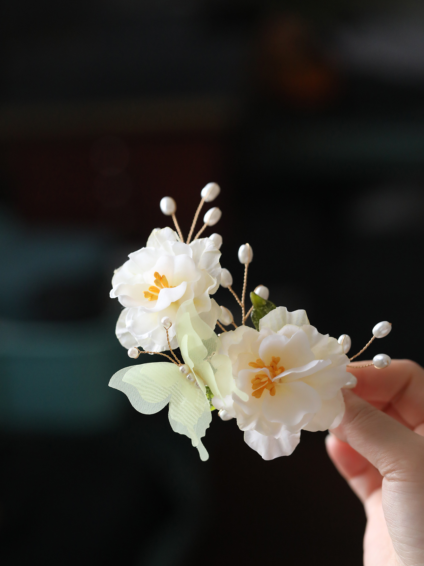 Tang Dynasty Style Hairpin Clip for Women - High-End Floral Hanfu Hair Accessory, Ancient Costume Decoration 2025 Tang Dynasty Style Hairpin Clip for Women - High-End Floral Hanfu Hair Accessory, Ancient Costume Decoration 2025