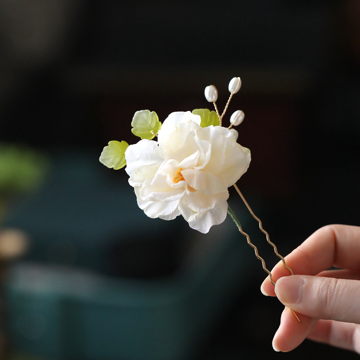 Tang Dynasty Style Hairpin Clip for Women - High-End Floral Hanfu Hair Accessory, Ancient Costume Decoration 2025 Tang Dynasty Style Hairpin Clip for Women - High-End Floral Hanfu Hair Accessory, Ancient Costume Decoration 2025