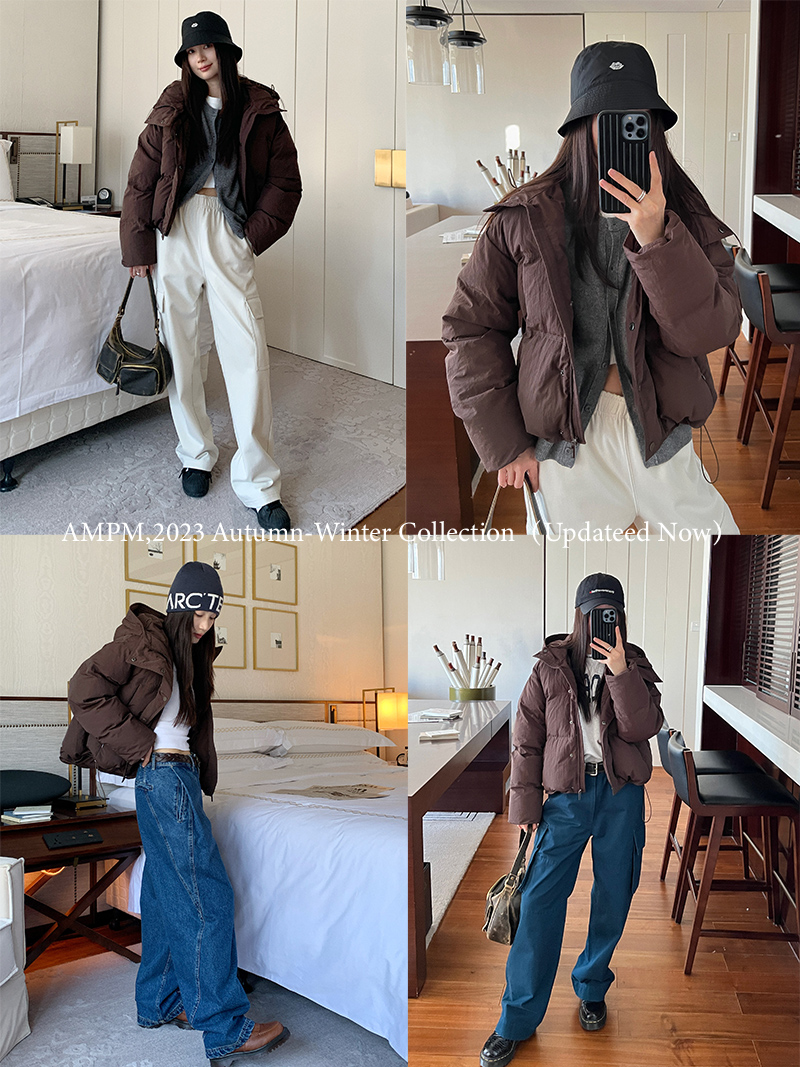 Thick Hooded Asymmetrical Coat for Women - Casual Winter Cotton Jacket, Warm and Stylish Outerwear for Everyday Wear Thick Hooded Asymmetrical Coat for Women - Casual Winter Cotton Jacket, Warm and Stylish Outerwear for Everyday Wear