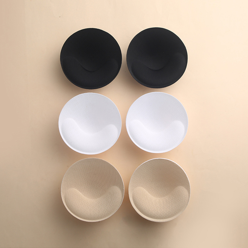 Thickened Breathable Latex Feel Chest Pad Inserts for Sports Swimwear - Strapless Sponge Bra Lining Replacement Thickened Breathable Latex Feel Chest Pad Inserts for Sports Swimwear - Strapless Sponge Bra Lining Replacement