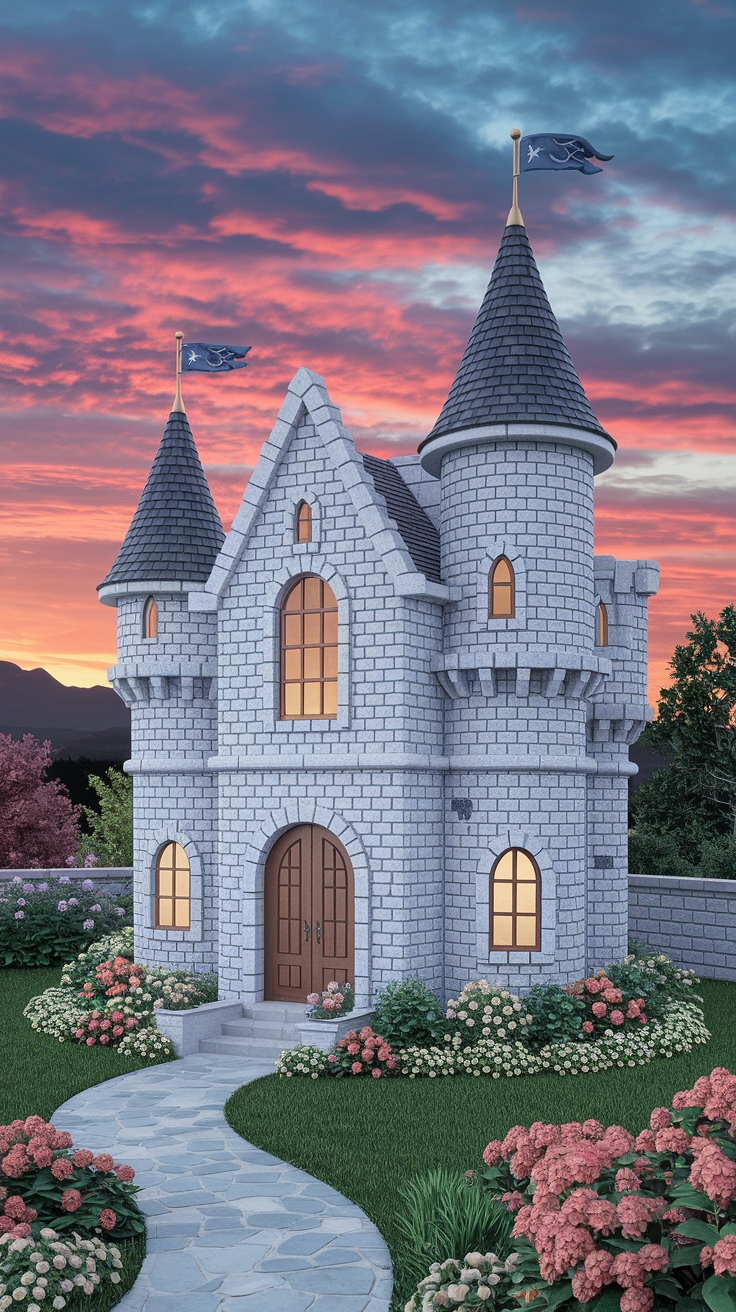 Tiny Castle House Plans: Building a Miniature Fantasy outfit idea