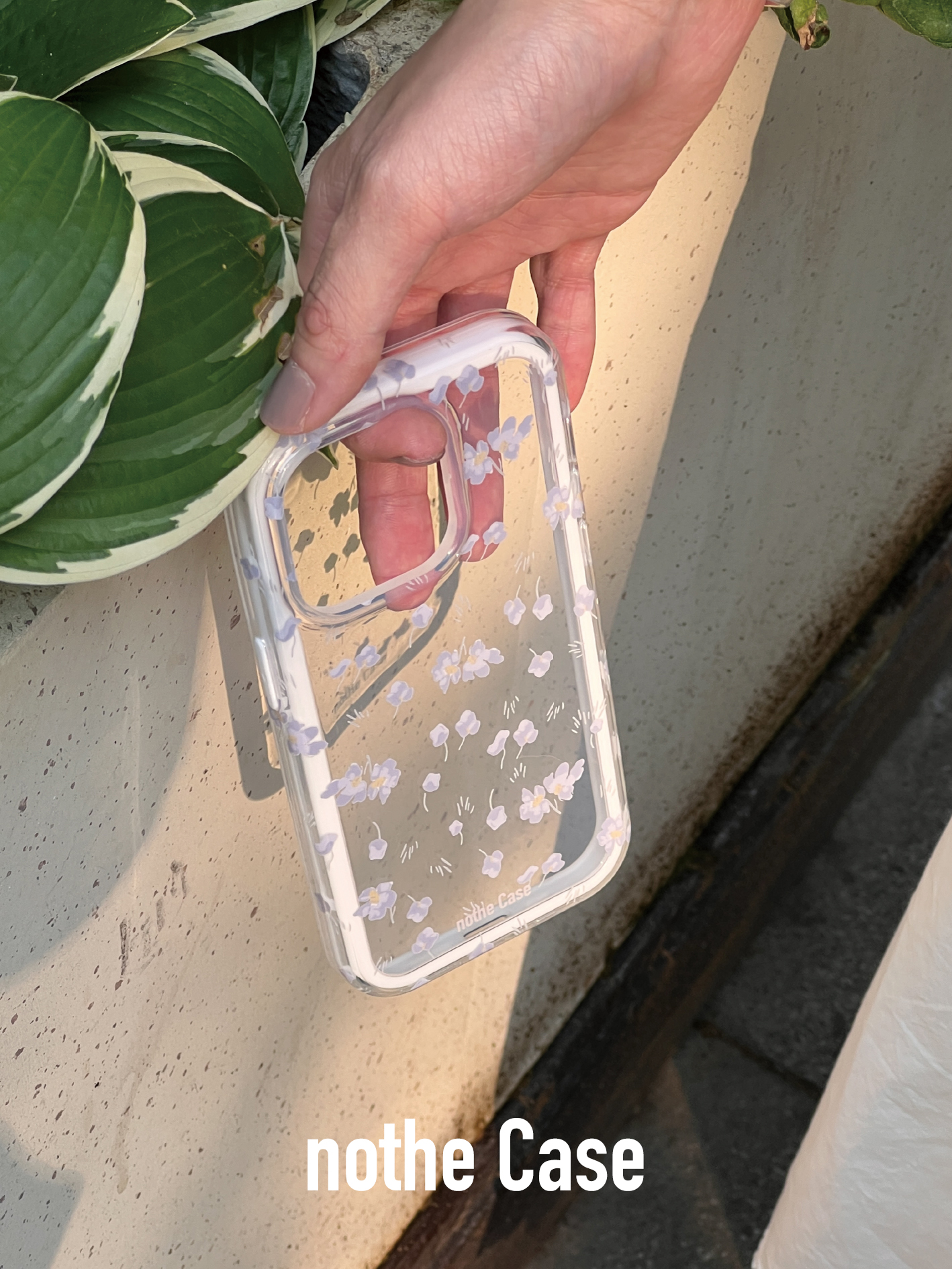 Transparent Summer Phone Case for iPhone 15 Pro Max - Hand-Painted Ginkgo Design, Two-in-One Soft Shell, Niche Aesthetic Style