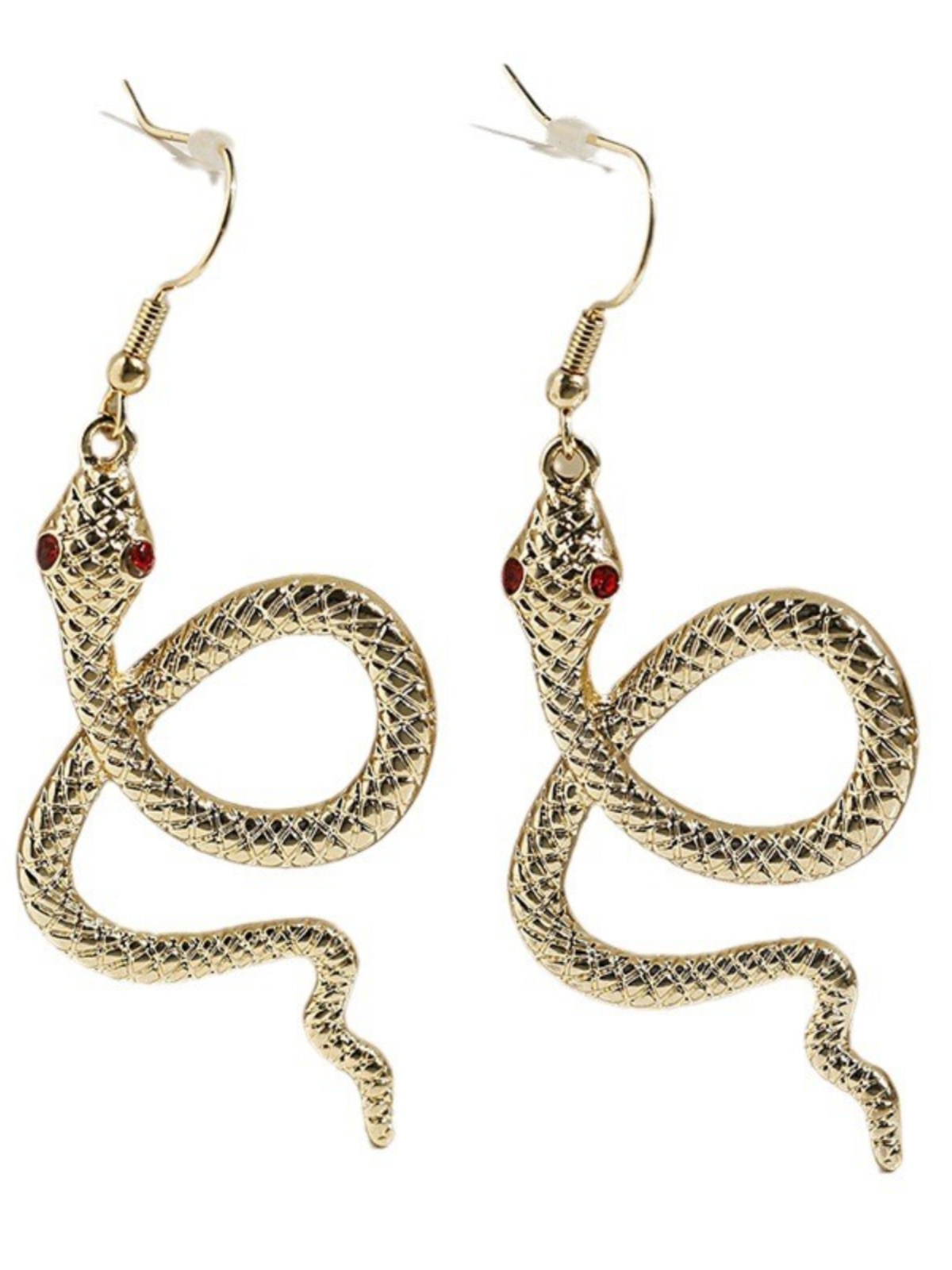 Trendy Alloy Snake-Shaped Drop Earrings for Women, Exaggerated Design, Internet Celebrity Style, European and American Fashion Trendy Alloy Snake-Shaped Drop Earrings for Women, Exaggerated Design, Internet Celebrity Style, European and American Fashion
