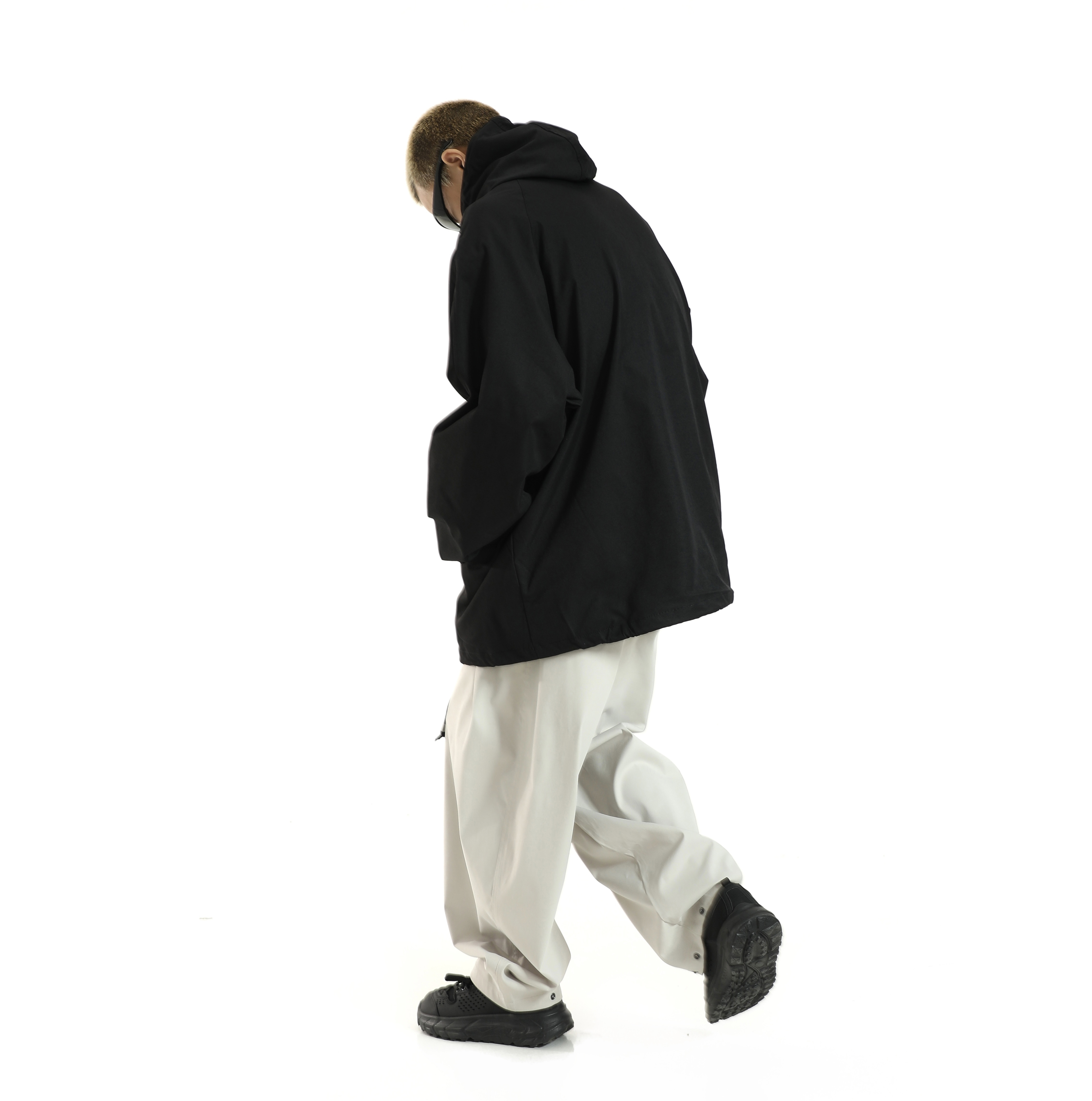 Trendy Oversized Mid-Length Windbreaker Jacket for Men and Women - Padded Cotton Coat for Autumn and Winter, INS Hong Kong Style Trendy Oversized Mid-Length Windbreaker Jacket for Men and Women - Padded Cotton Coat for Autumn and Winter, INS Hong Kong Style