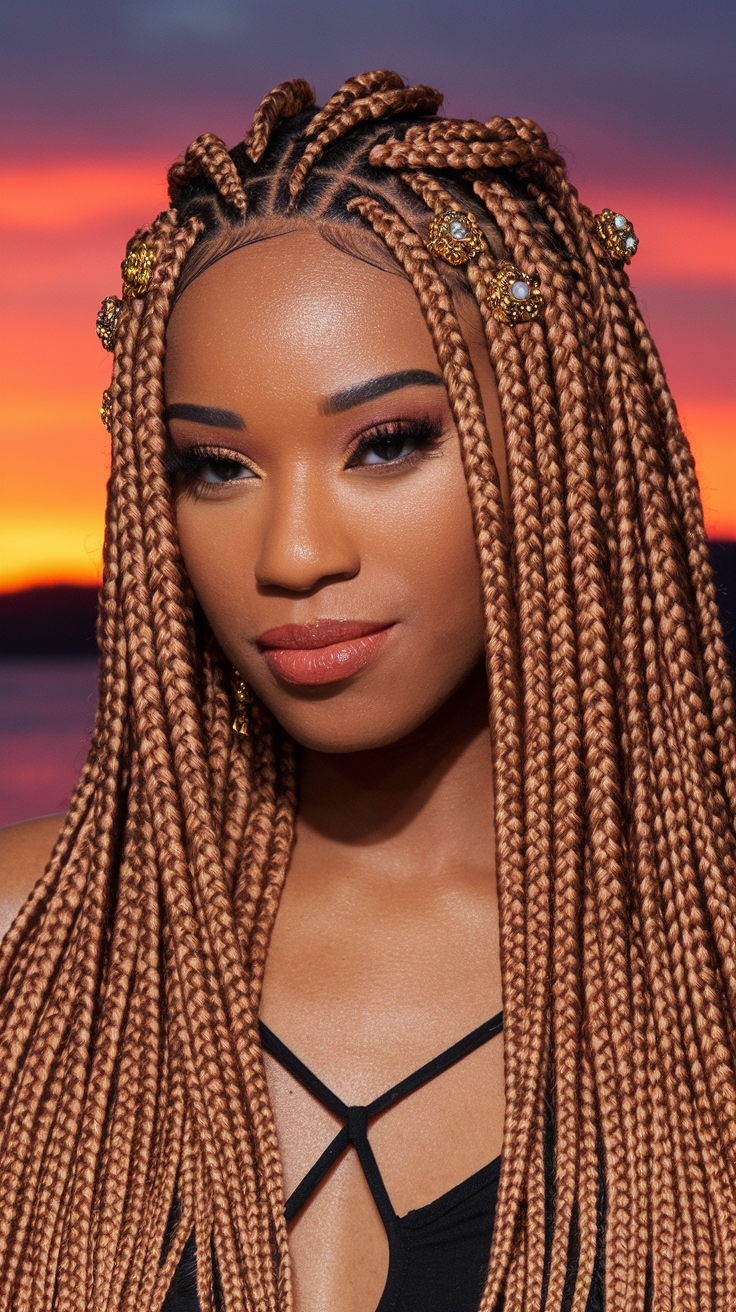 Transform Your Look with Twist Goddess Braids outfit idea