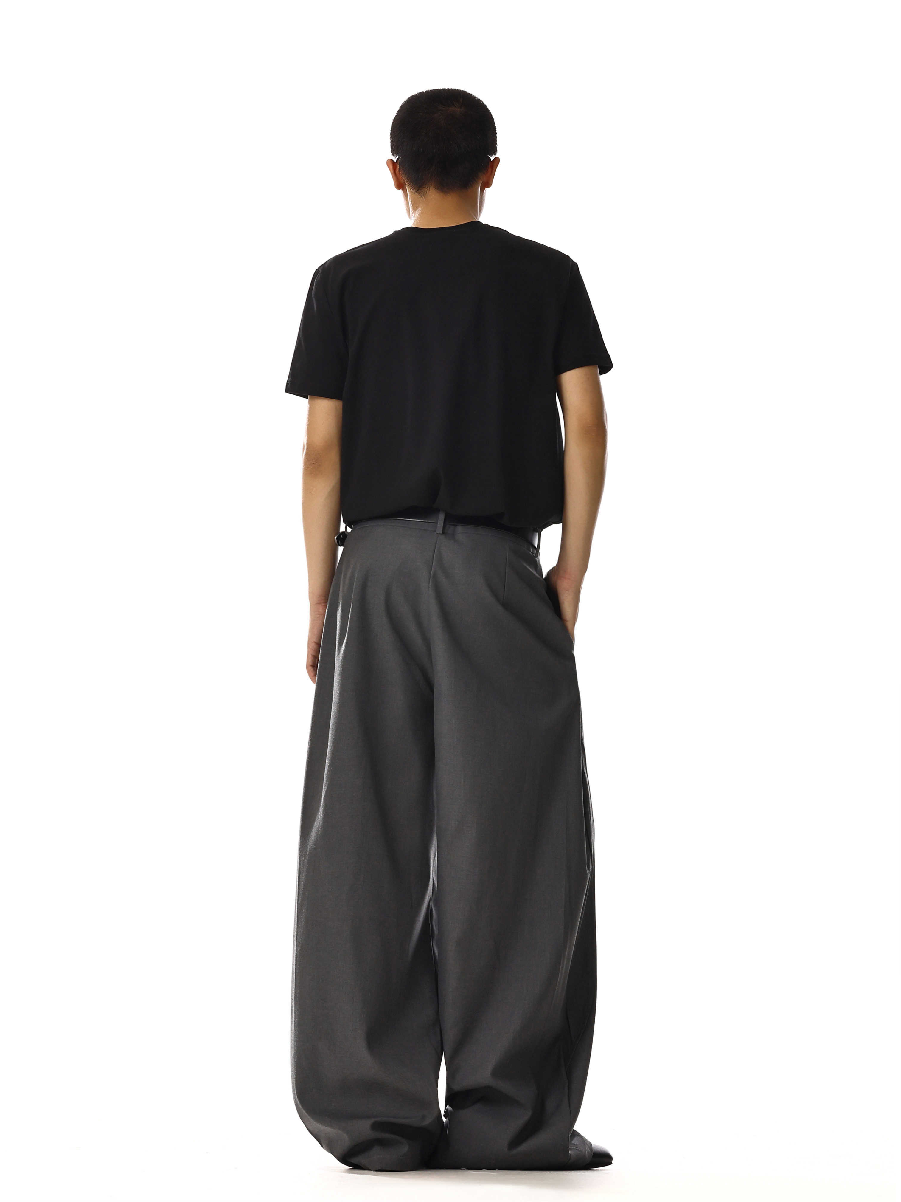 Unisex American Retro Deconstructed Casual Pants - Street Style Loose Wide-Leg Trousers for Versatile Commuting Unisex American Retro Deconstructed Casual Pants - Street Style Loose Wide-Leg Trousers for Versatile Commuting
