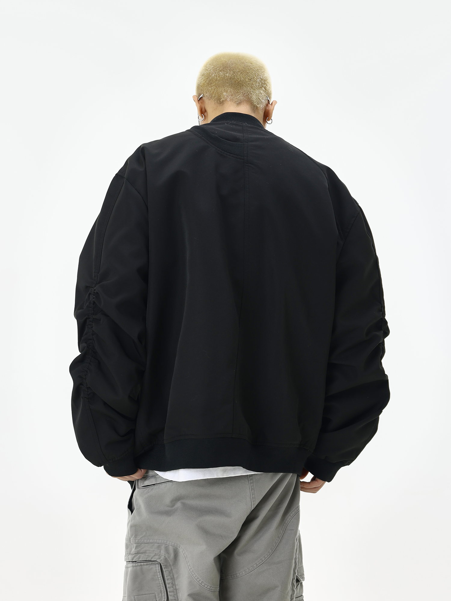 Unisex American Retro Workwear Flight Jacket - Trendy Baseball Style for Autumn and Winter, High Street Fashion Unisex American Retro Workwear Flight Jacket - Trendy Baseball Style for Autumn and Winter, High Street Fashion