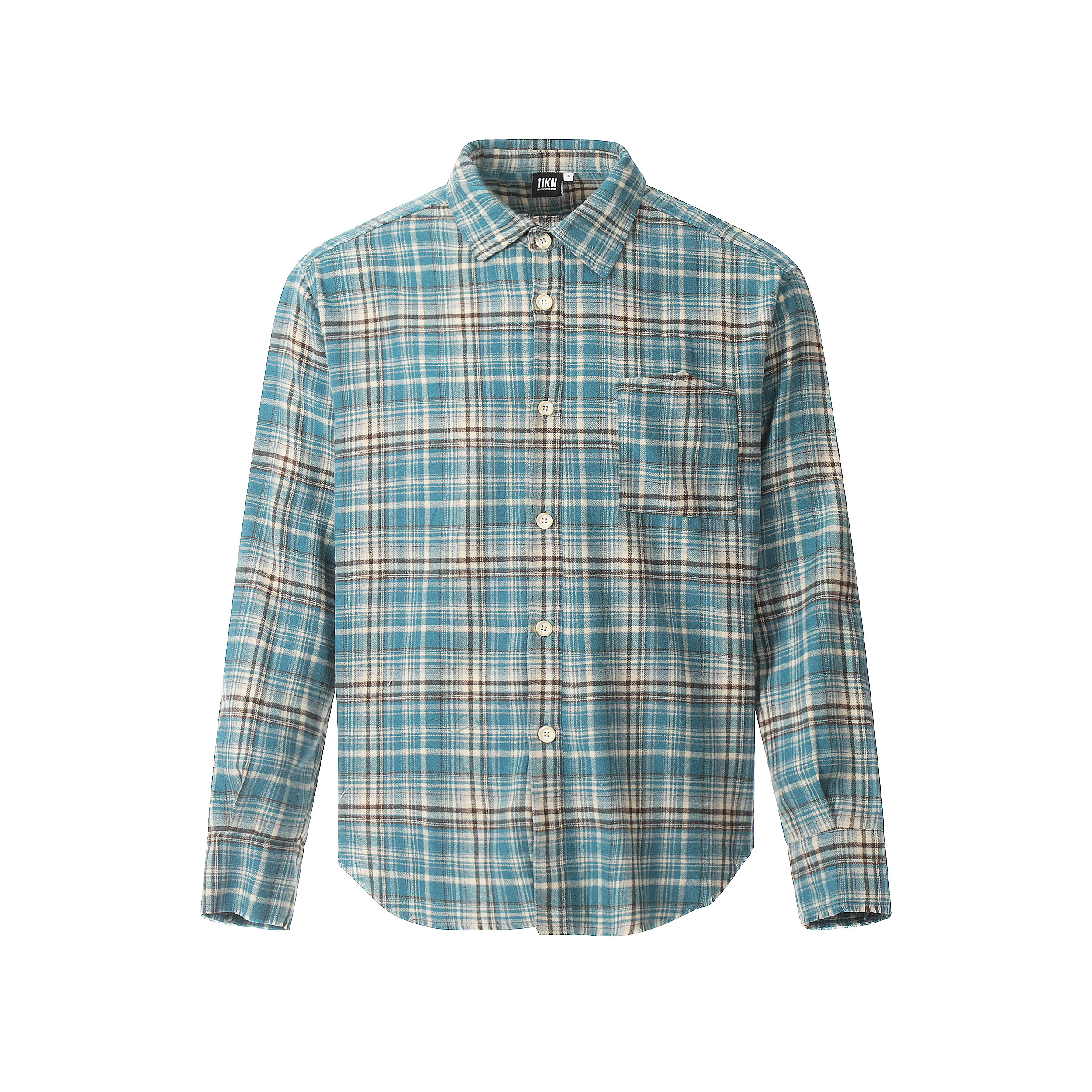 Unisex Loose Fit Plaid Shirt in American Retro Street Style - Casual and Trendy for 90s and Y2K Fashion Lovers