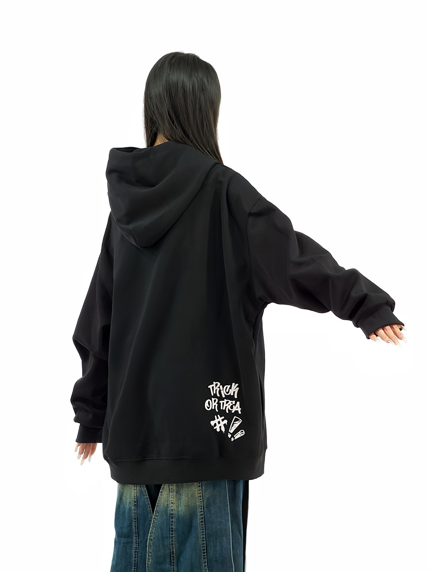 Unisex Retro Cartoon Hoodie with Fun Amoeba Print - Oversized Autumn Sweatshirt for Skateboard and Street Style Unisex Retro Cartoon Hoodie with Fun Amoeba Print - Oversized Autumn Sweatshirt for Skateboard and Street Style