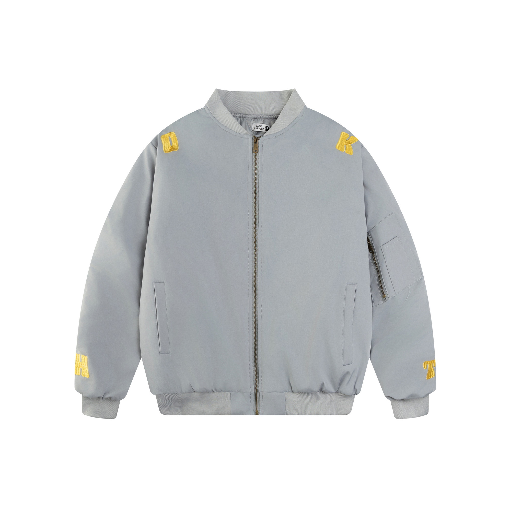 Unisex Retro Ethnic Patch Embroidery Flight Jacket - Thickened Cotton Winter Coat Unisex Retro Ethnic Patch Embroidery Flight Jacket - Thickened Cotton Winter Coat