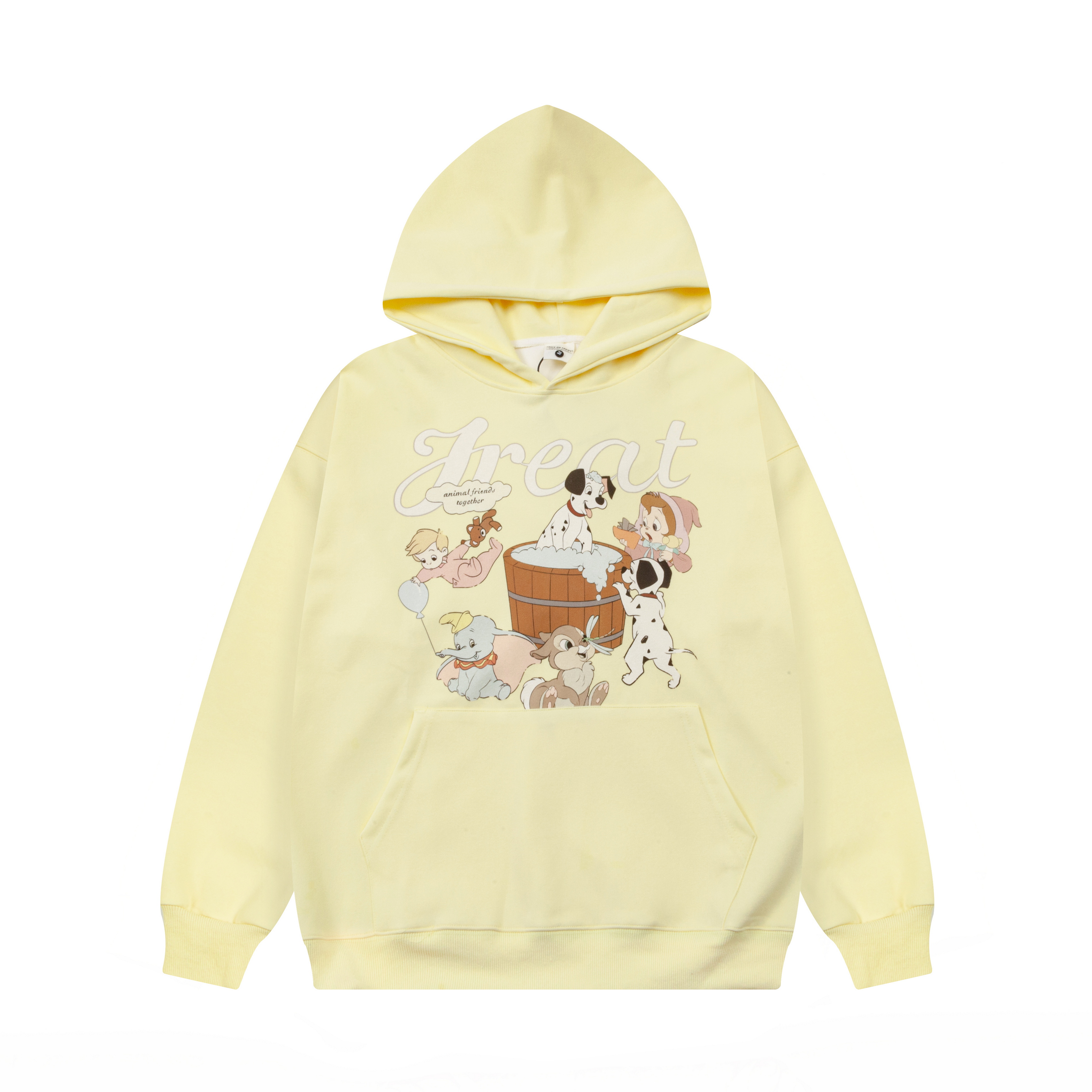 Unisex Retro Fun Printed Hoodie - Loose-Fitting Casual Sweatshirt for Autumn, 90s Inspired American Style Unisex Retro Fun Printed Hoodie - Loose-Fitting Casual Sweatshirt for Autumn, 90s Inspired American Style