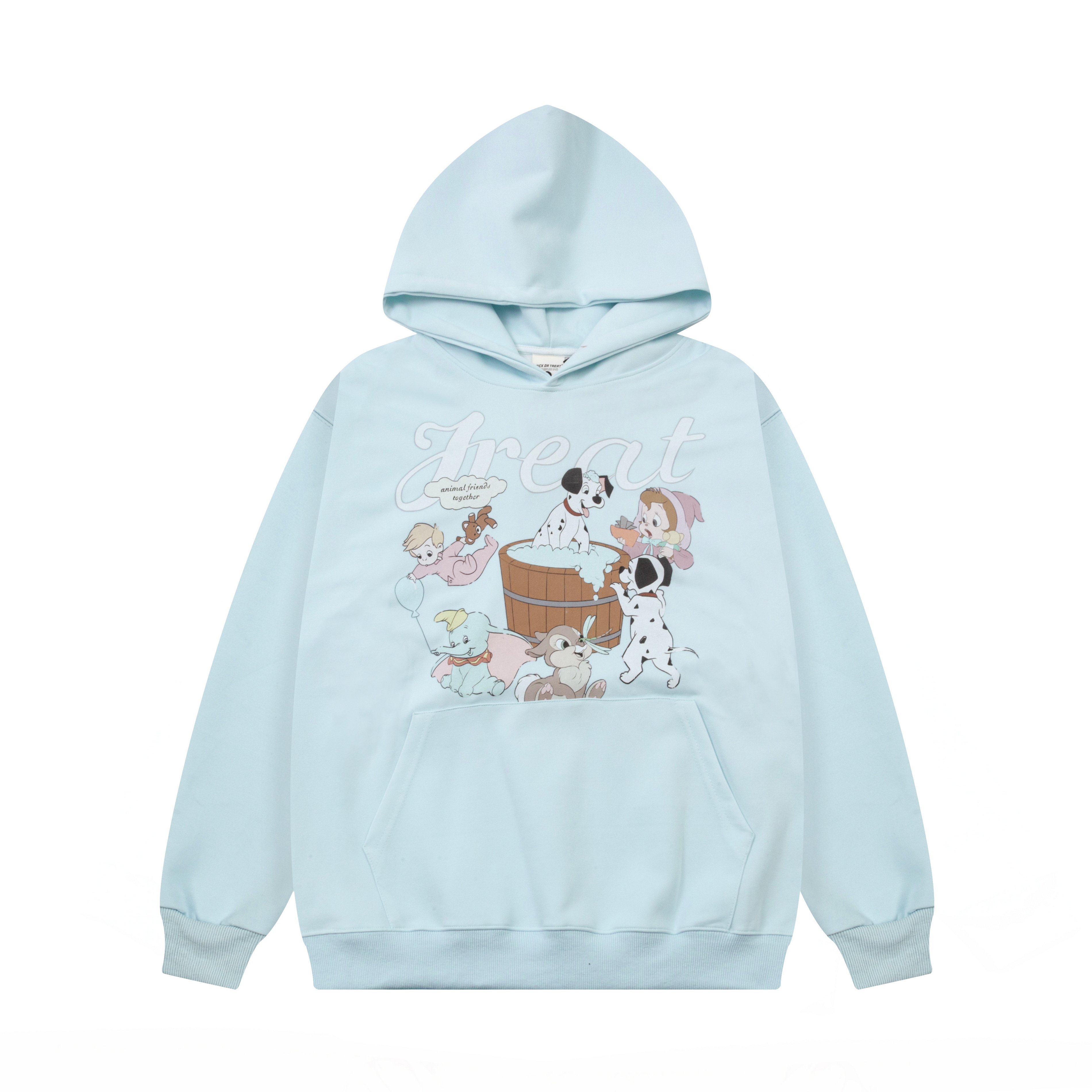 Unisex Retro Fun Printed Hoodie - Loose-Fitting Casual Sweatshirt for Autumn, 90s Inspired American Style Unisex Retro Fun Printed Hoodie - Loose-Fitting Casual Sweatshirt for Autumn, 90s Inspired American Style