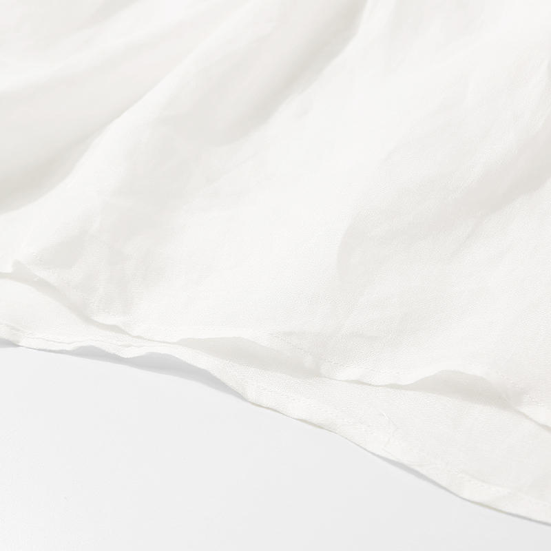 V-Neck Flared Sleeve Pleated Top for Women - Casual Solid Color Blouse with Bright Diamond Accent - Summer Fashion 2025 V-Neck Flared Sleeve Pleated Top for Women - Casual Solid Color Blouse with Bright Diamond Accent - Summer Fashion 2025