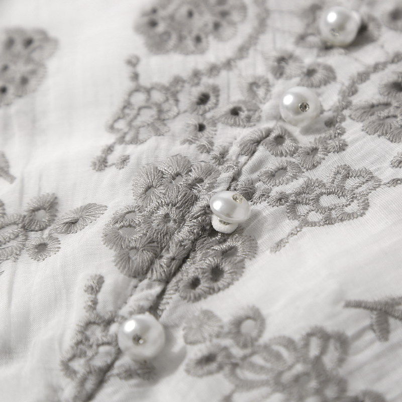 V-neck Hollow Embroidery Top with Elastic Waist Lace Trim Shorts Set for Women - 2025 Summer Fashion, European Style V-neck Hollow Embroidery Top with Elastic Waist Lace Trim Shorts Set for Women - 2025 Summer Fashion, European Style