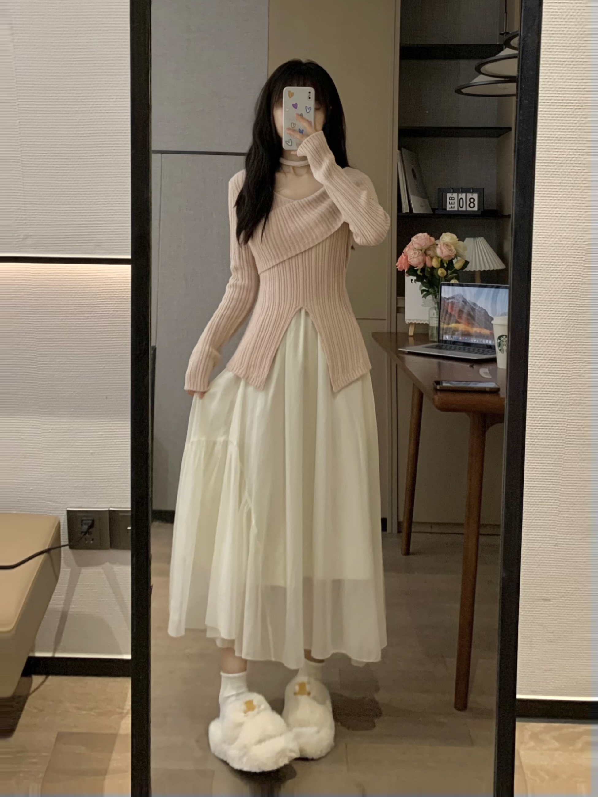 V-Neck Slimming Long Sleeve Knitted Cross Sweater Top for Women - Early Spring Fashion, Trendy 90s Style, Perfect for Layering V-Neck Slimming Long Sleeve Knitted Cross Sweater Top for Women - Early Spring Fashion, Trendy 90s Style, Perfect for Layering