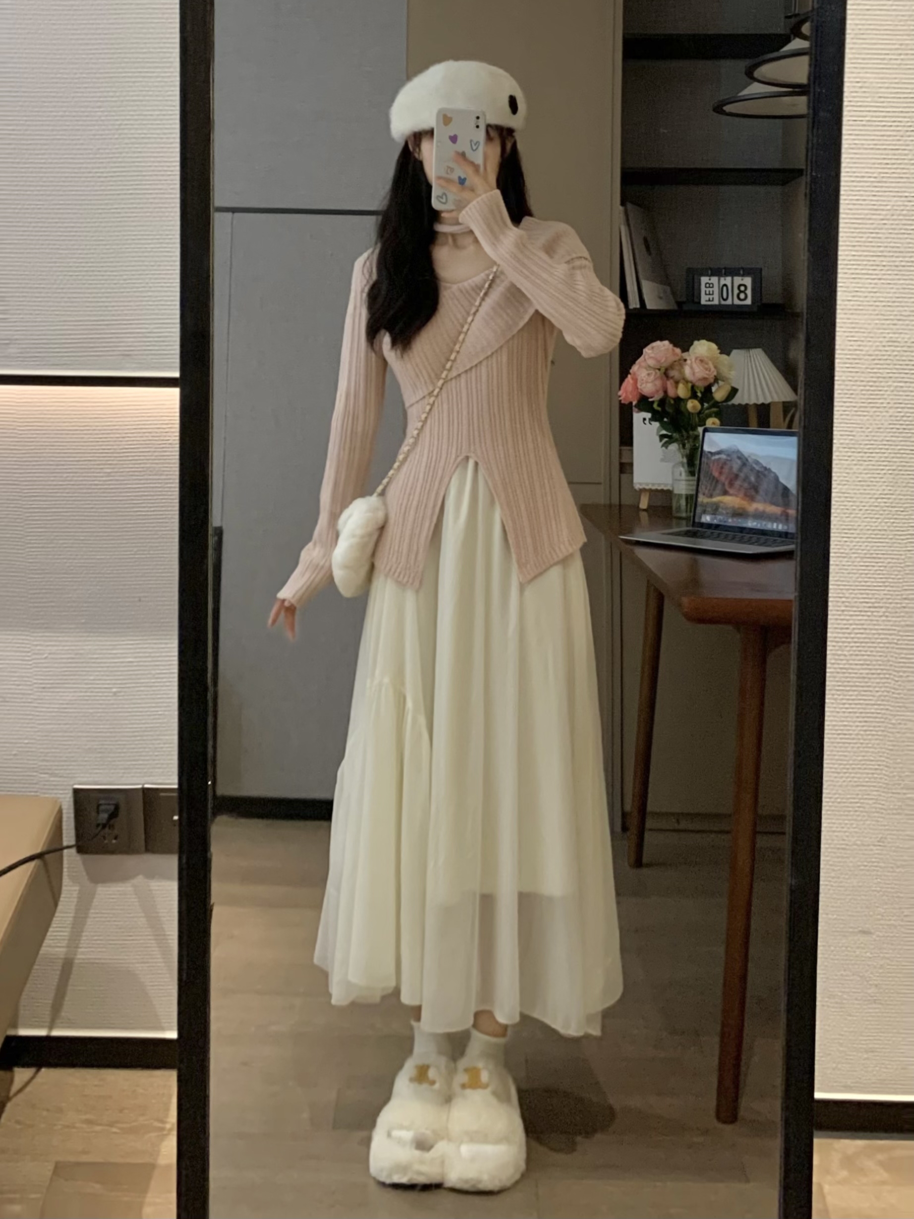 V-Neck Slimming Long Sleeve Knitted Cross Sweater Top for Women - Early Spring Fashion, Trendy 90s Style, Perfect for Layering V-Neck Slimming Long Sleeve Knitted Cross Sweater Top for Women - Early Spring Fashion, Trendy 90s Style, Perfect for Layering