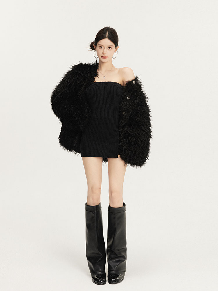 Versatile Loose Fur Coat for Autumn Winter - Chic Layering Essential for Y2K and Korean Style Fashion