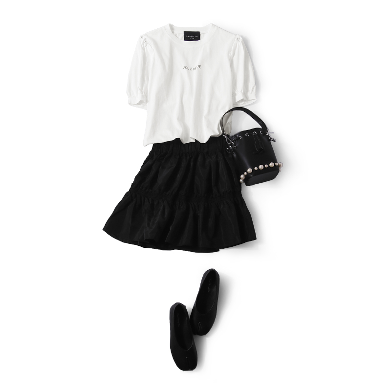 Versatile Summer Pleated Ruffle Edge Skirt for Women - Elastic Waist, Solid Color, Casual Age-Reducing Style, Perfect for 90s & Y2K Fashion Versatile Summer Pleated Ruffle Edge Skirt for Women - Elastic Waist, Solid Color, Casual Age-Reducing Style, Perfect for 90s & Y2K Fashion