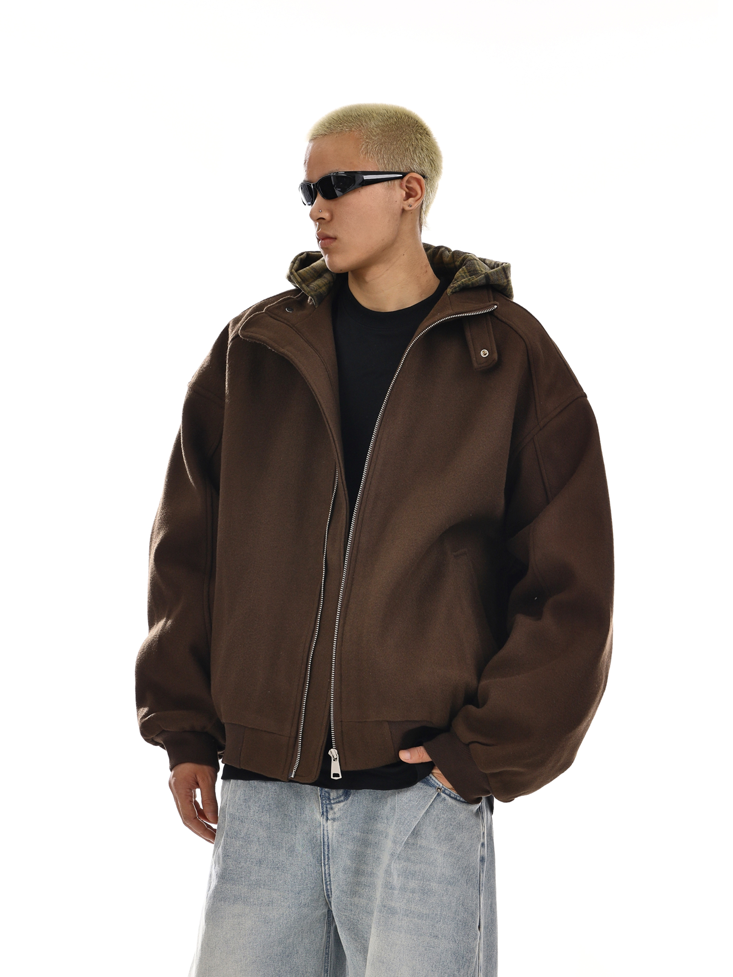 Vintage American-Style Hooded Cotton Jacket for Men and Women, Loose Casual Thickened Winter Coat Vintage American-Style Hooded Cotton Jacket for Men and Women, Loose Casual Thickened Winter Coat