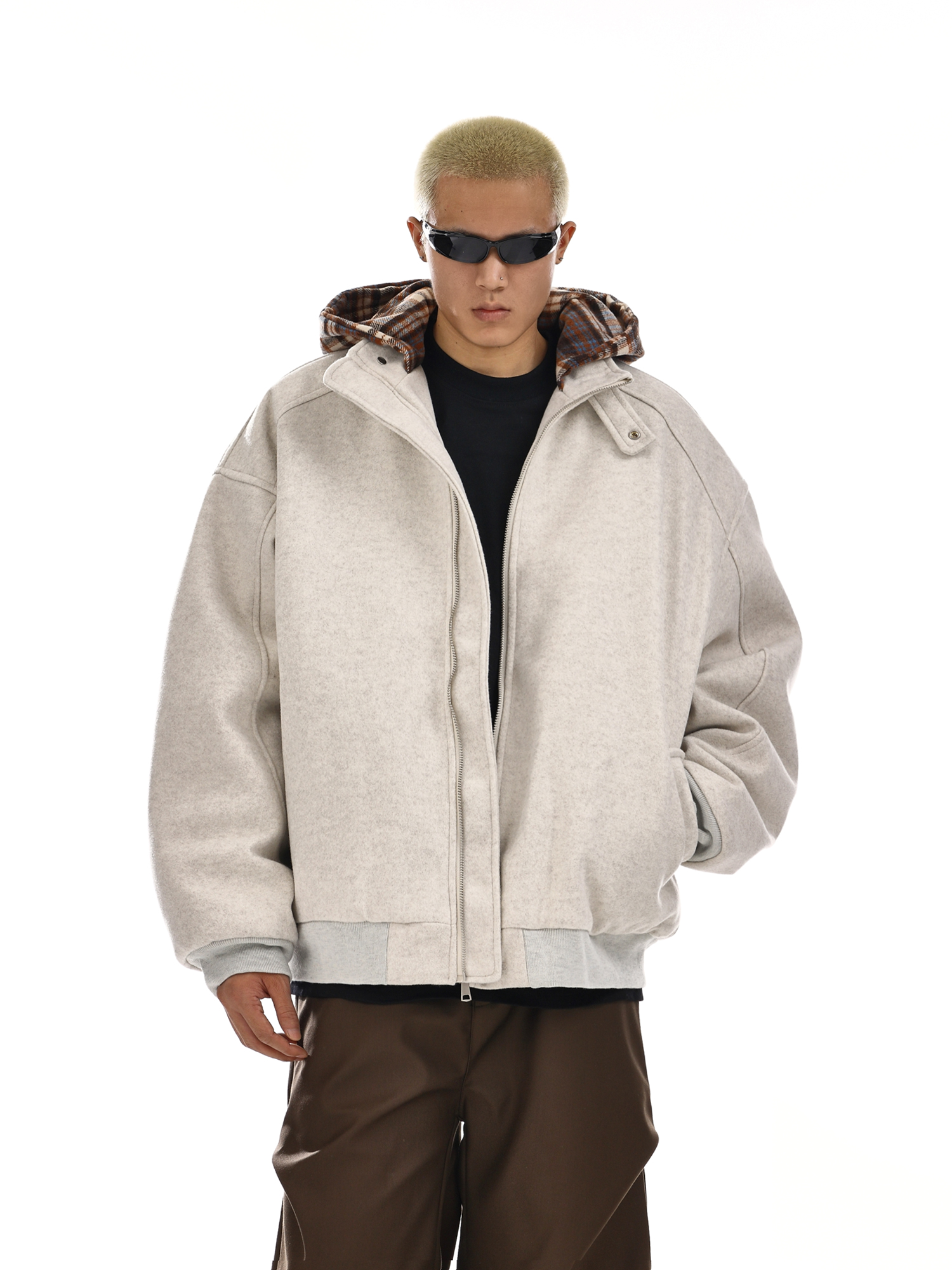 Vintage American-Style Hooded Cotton Jacket for Men and Women, Loose Casual Thickened Winter Coat Vintage American-Style Hooded Cotton Jacket for Men and Women, Loose Casual Thickened Winter Coat