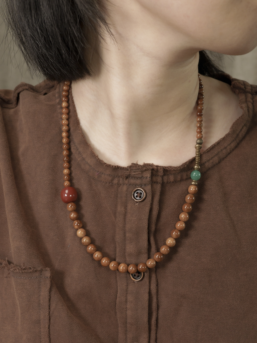 Vintage Ethnic Multi-Layer Bracelet Necklace for Women with Curved Tail Flower - Original Personalized Design Vintage Ethnic Multi-Layer Bracelet Necklace for Women with Curved Tail Flower - Original Personalized Design