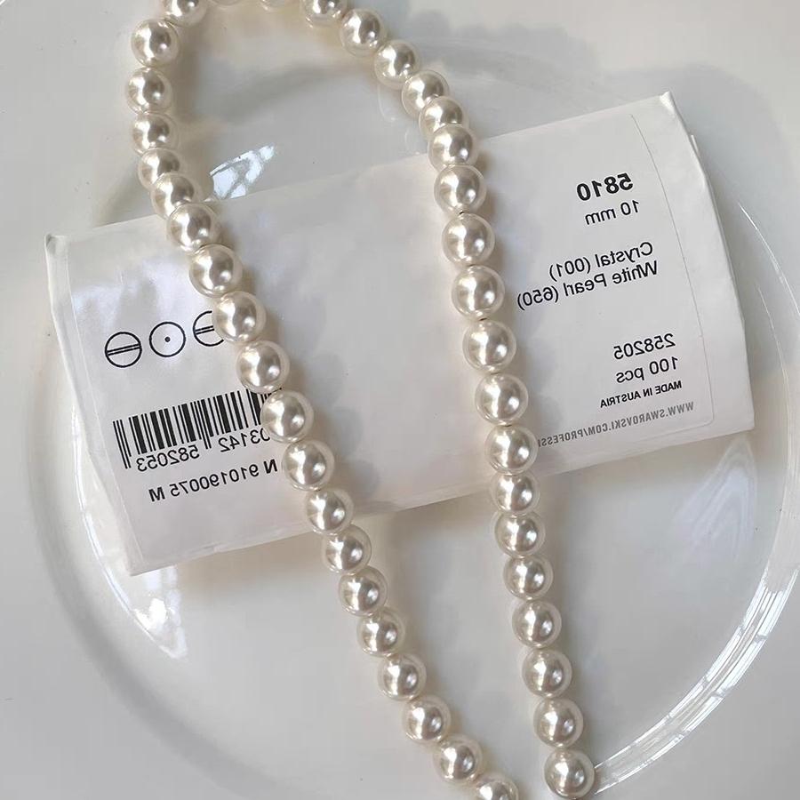 Vintage French Pearl Choker Necklace - Light Luxury Jewelry for Elegant Looks - Timeless Niche Style Accessory Vintage French Pearl Choker Necklace - Light Luxury Jewelry for Elegant Looks - Timeless Niche Style Accessory