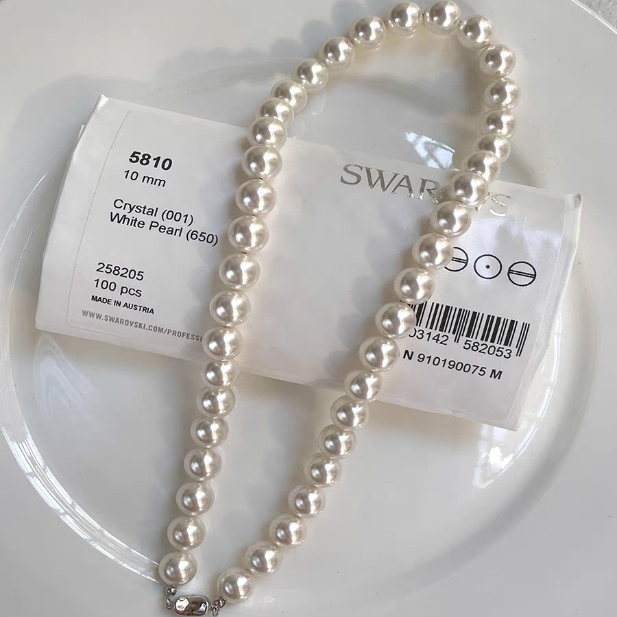 Vintage French Pearl Choker Necklace - Light Luxury Jewelry for Elegant Looks - Timeless Niche Style Accessory Vintage French Pearl Choker Necklace - Light Luxury Jewelry for Elegant Looks - Timeless Niche Style Accessory