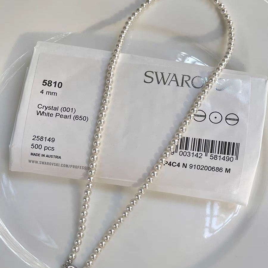 Vintage French Pearl Choker Necklace - Light Luxury Jewelry for Elegant Looks - Timeless Niche Style Accessory