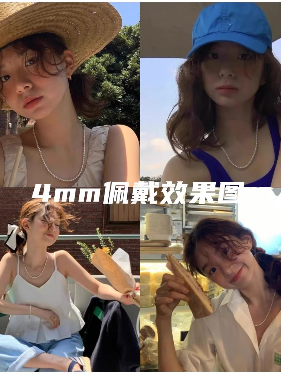 Vintage French Pearl Choker Necklace - Light Luxury Jewelry for Elegant Looks - Timeless Niche Style Accessory Vintage French Pearl Choker Necklace - Light Luxury Jewelry for Elegant Looks - Timeless Niche Style Accessory