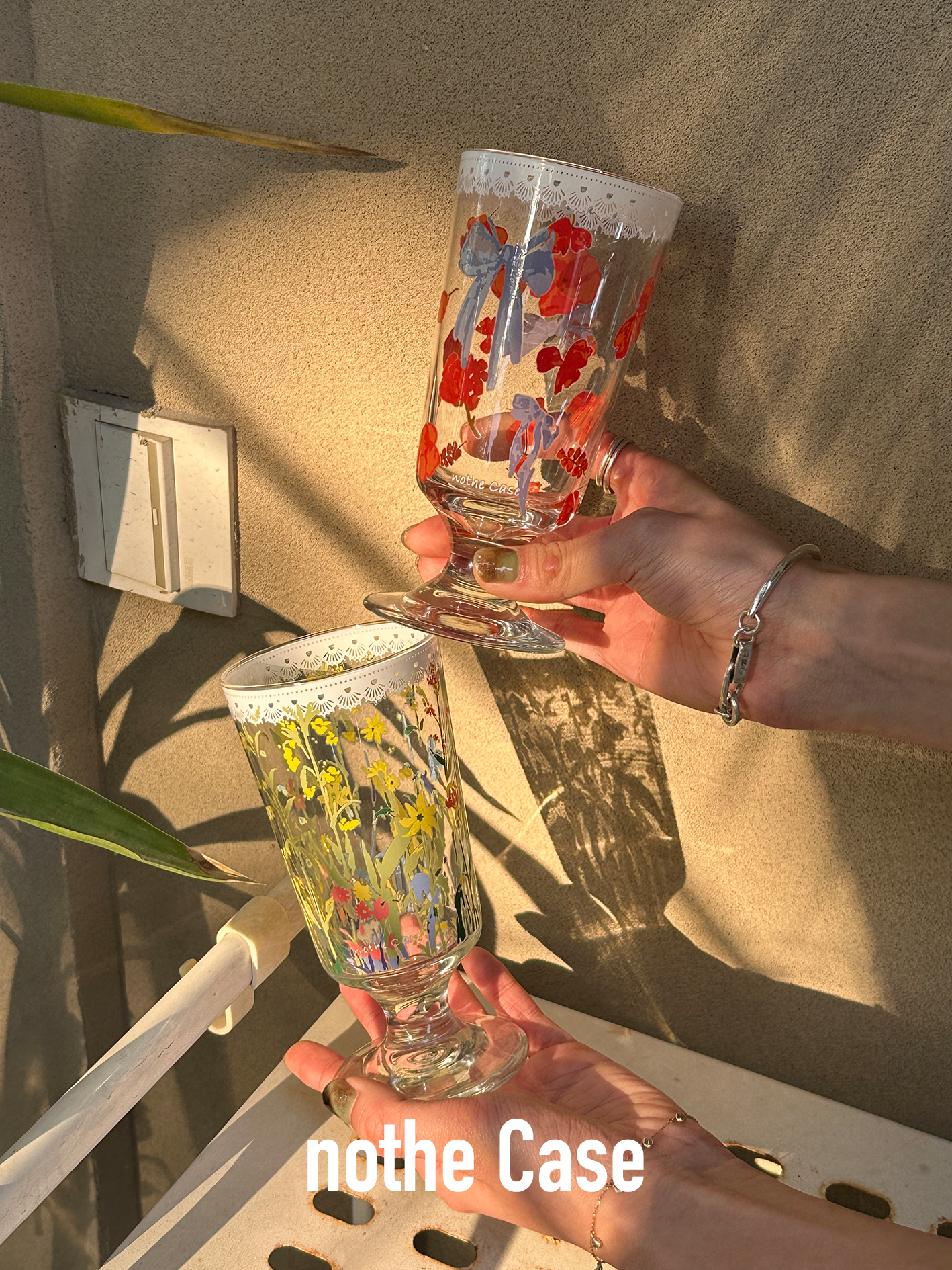 Vintage French Romantic High-Foot Glass Cup - Langman Cup, Creative Niche Design for Juice and Beverages Vintage French Romantic High-Foot Glass Cup - Langman Cup, Creative Niche Design for Juice and Beverages