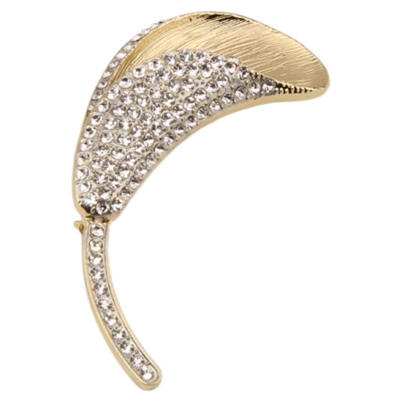 Vintage Gold Sparkling Diamond Calla Lily Brooch - Exquisite Floral Pin for Women, 2025 High-End Jewelry Accessory Vintage Gold Sparkling Diamond Calla Lily Brooch - Exquisite Floral Pin for Women, 2025 High-End Jewelry Accessory