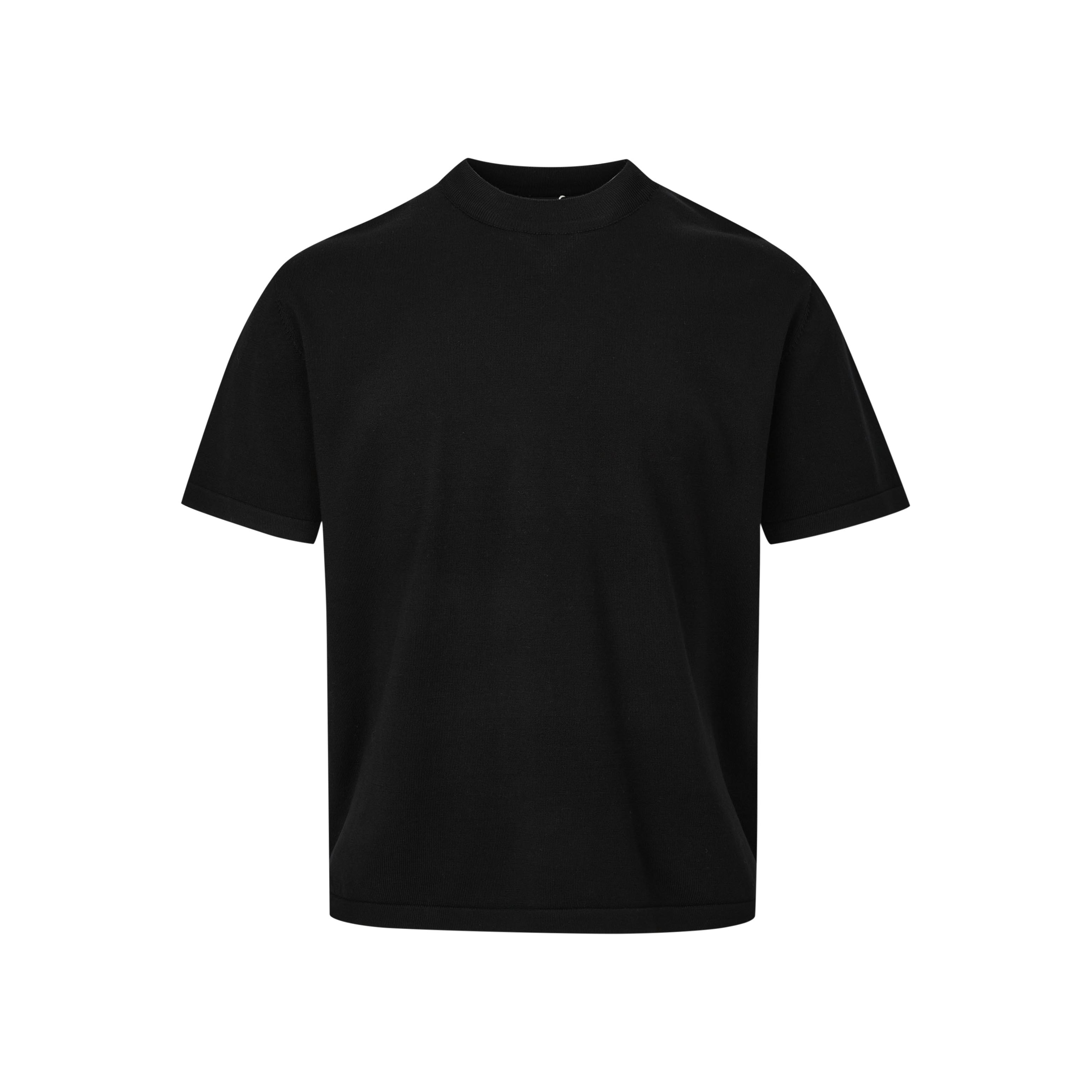 Vintage-Inspired Light Luxury Knitted Short Sleeve Unisex T-Shirt - Casual Versatile Summer Style Vintage-Inspired Light Luxury Knitted Short Sleeve Unisex T-Shirt - Casual Versatile Summer Style