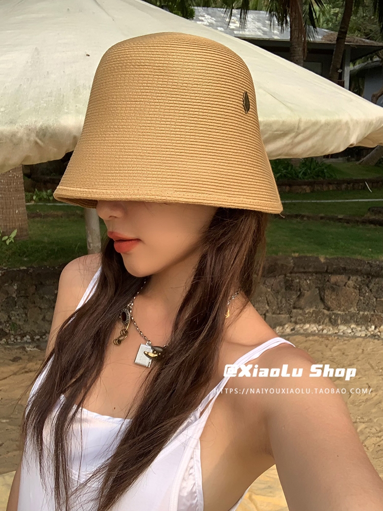 Vintage Japanese Woven Lace-Up Straw Hat for Women - Ultra-Fine Linen Fisherman Bucket Hat, Summer Sunshade, Breathable Lolita Style Vintage Japanese Woven Lace-Up Straw Hat for Women - Ultra-Fine Linen Fisherman Bucket Hat, Summer Sunshade, Breathable Lolita Style