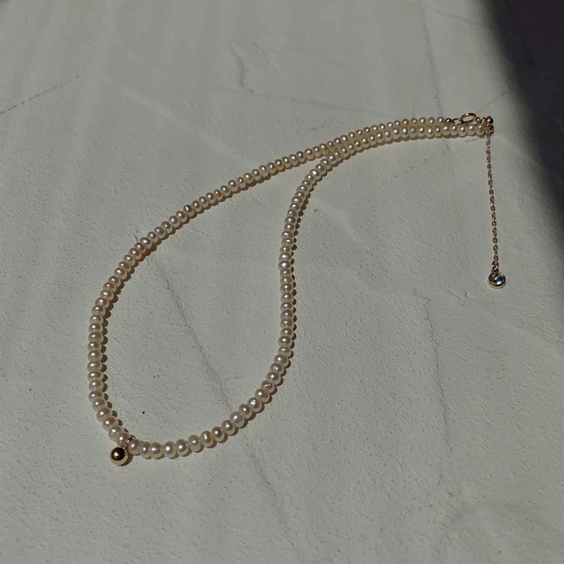 Vintage Layered Pearl Choker Necklace for Women - S925 Sterling Silver Trendy Chain Jewelry Vintage Layered Pearl Choker Necklace for Women - S925 Sterling Silver Trendy Chain Jewelry