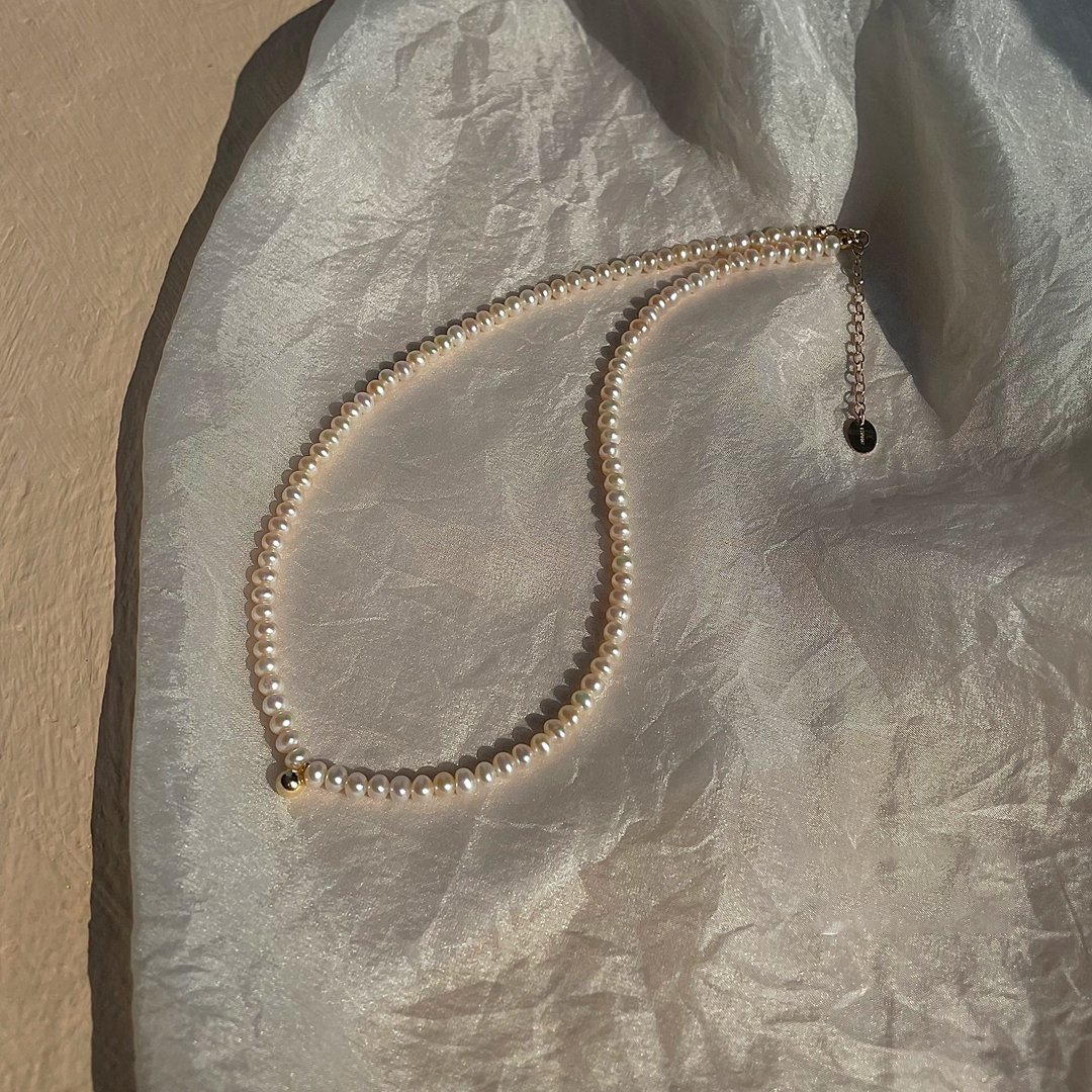 Vintage Layered Pearl Choker Necklace for Women - S925 Sterling Silver Trendy Chain Jewelry Vintage Layered Pearl Choker Necklace for Women - S925 Sterling Silver Trendy Chain Jewelry