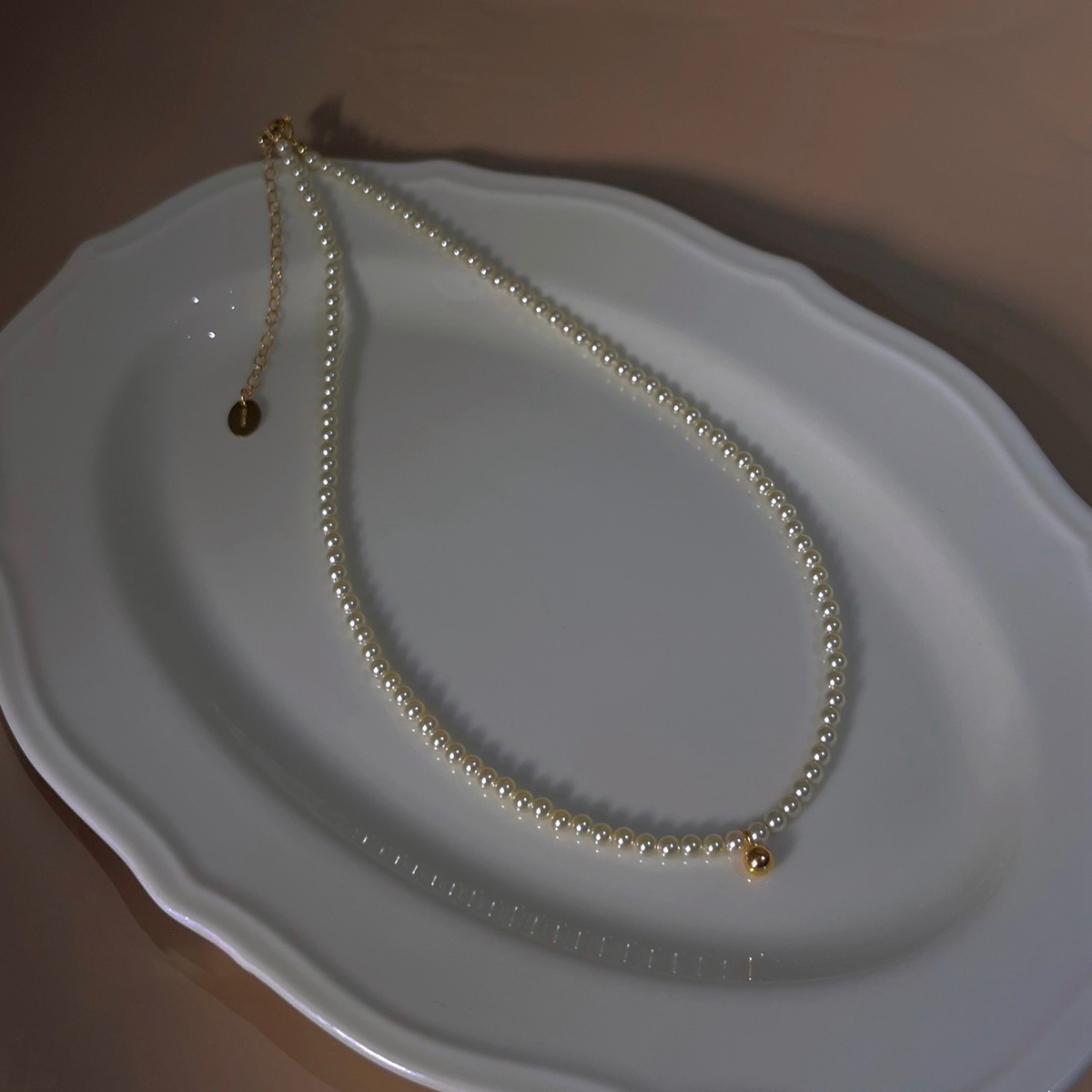 Vintage Layered Pearl Choker Necklace for Women - S925 Sterling Silver Trendy Chain Jewelry Vintage Layered Pearl Choker Necklace for Women - S925 Sterling Silver Trendy Chain Jewelry