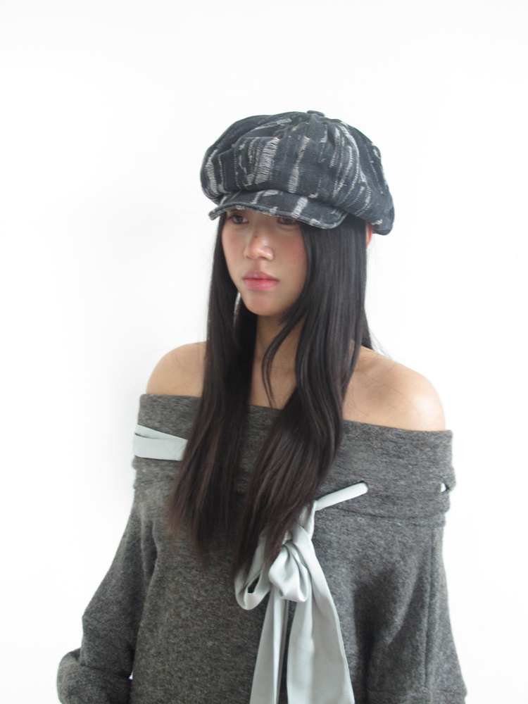 Vintage Octagonal Hat for Women - Wasteland Wandering Style, Casual Versatile Design for Autumn 2025 Vintage Octagonal Hat for Women - Wasteland Wandering Style, Casual Versatile Design for Autumn 2025