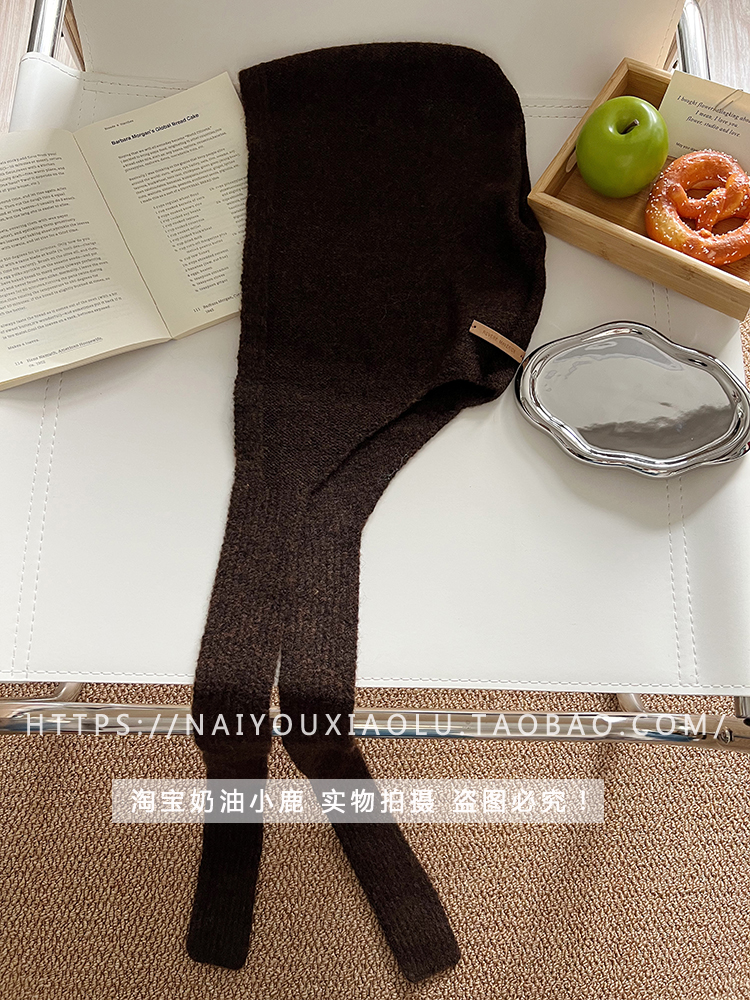 Vintage Red Knit Balaclava Hat and Scarf Set - Cozy Y2K Style Winter Accessory for a Chic Look Vintage Red Knit Balaclava Hat and Scarf Set - Cozy Y2K Style Winter Accessory for a Chic Look