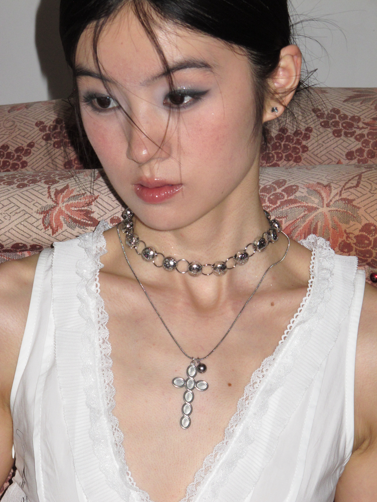 Vintage Retro Multi-Layer Cross Necklace in Titanium Steel with Cool Texture - Exaggerated Wilderness Style Vintage Retro Multi-Layer Cross Necklace in Titanium Steel with Cool Texture - Exaggerated Wilderness Style