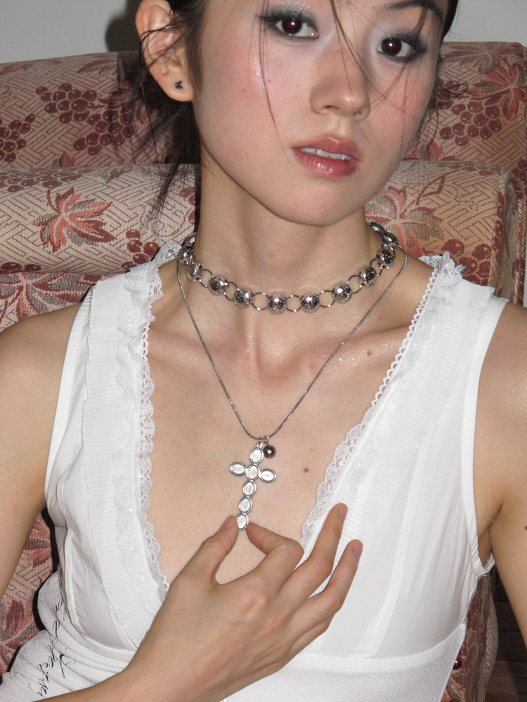 Vintage Retro Multi-Layer Cross Necklace in Titanium Steel with Cool Texture - Exaggerated Wilderness Style Vintage Retro Multi-Layer Cross Necklace in Titanium Steel with Cool Texture - Exaggerated Wilderness Style