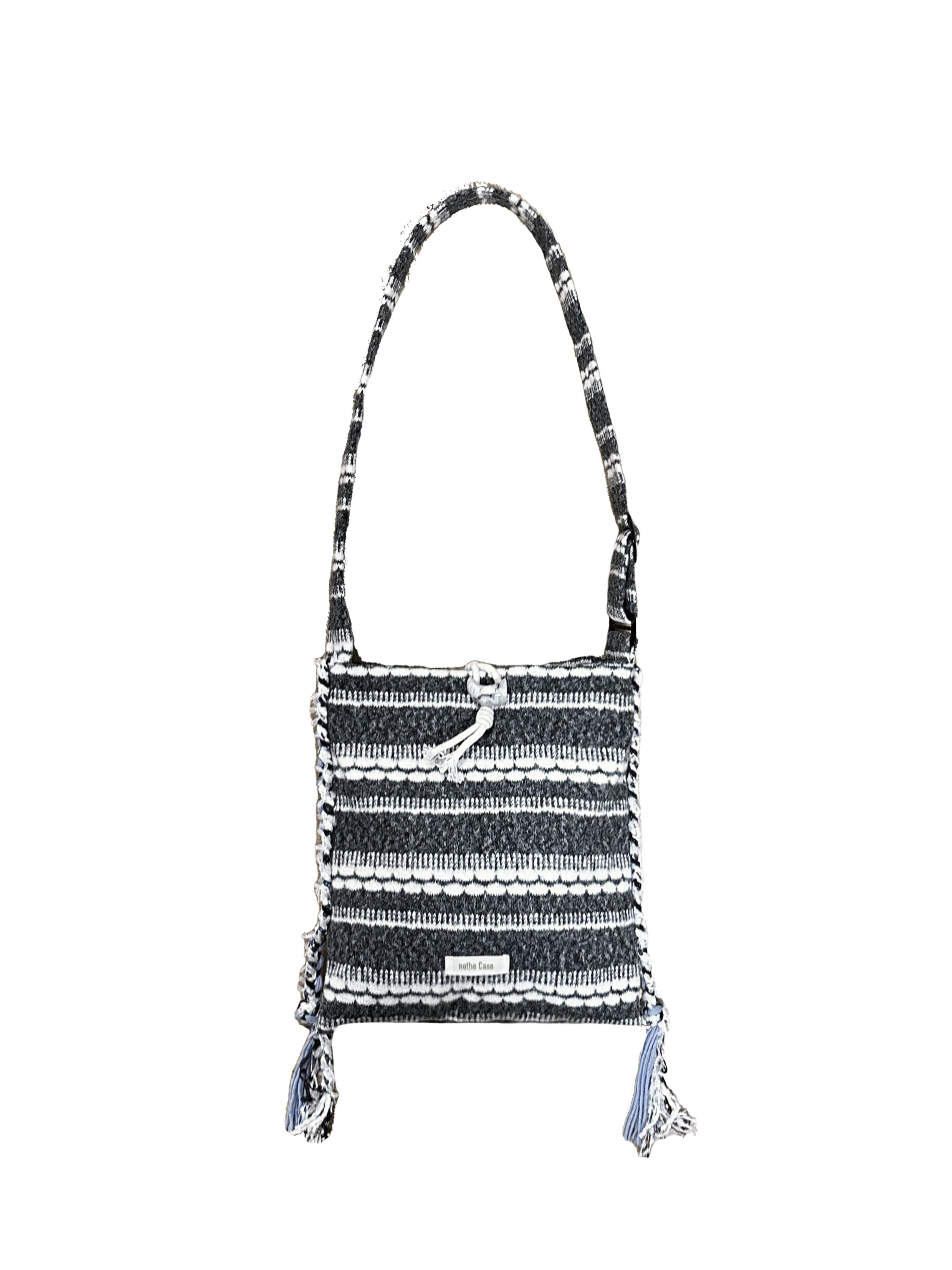 Vintage Striped Tassel Braid Shoulder Crossbody Bag - Iceland Cabin Niche Fashion Accessory Vintage Striped Tassel Braid Shoulder Crossbody Bag - Iceland Cabin Niche Fashion Accessory