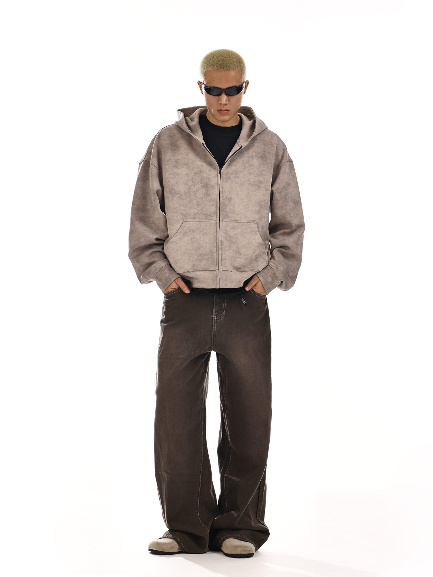 Vintage Washed Distressed Tie-Dye Hoodie Unisex Wasteland Style Casual Loose Jacket for Trendy Streetwear Fashion Vintage Washed Distressed Tie-Dye Hoodie Unisex Wasteland Style Casual Loose Jacket for Trendy Streetwear Fashion