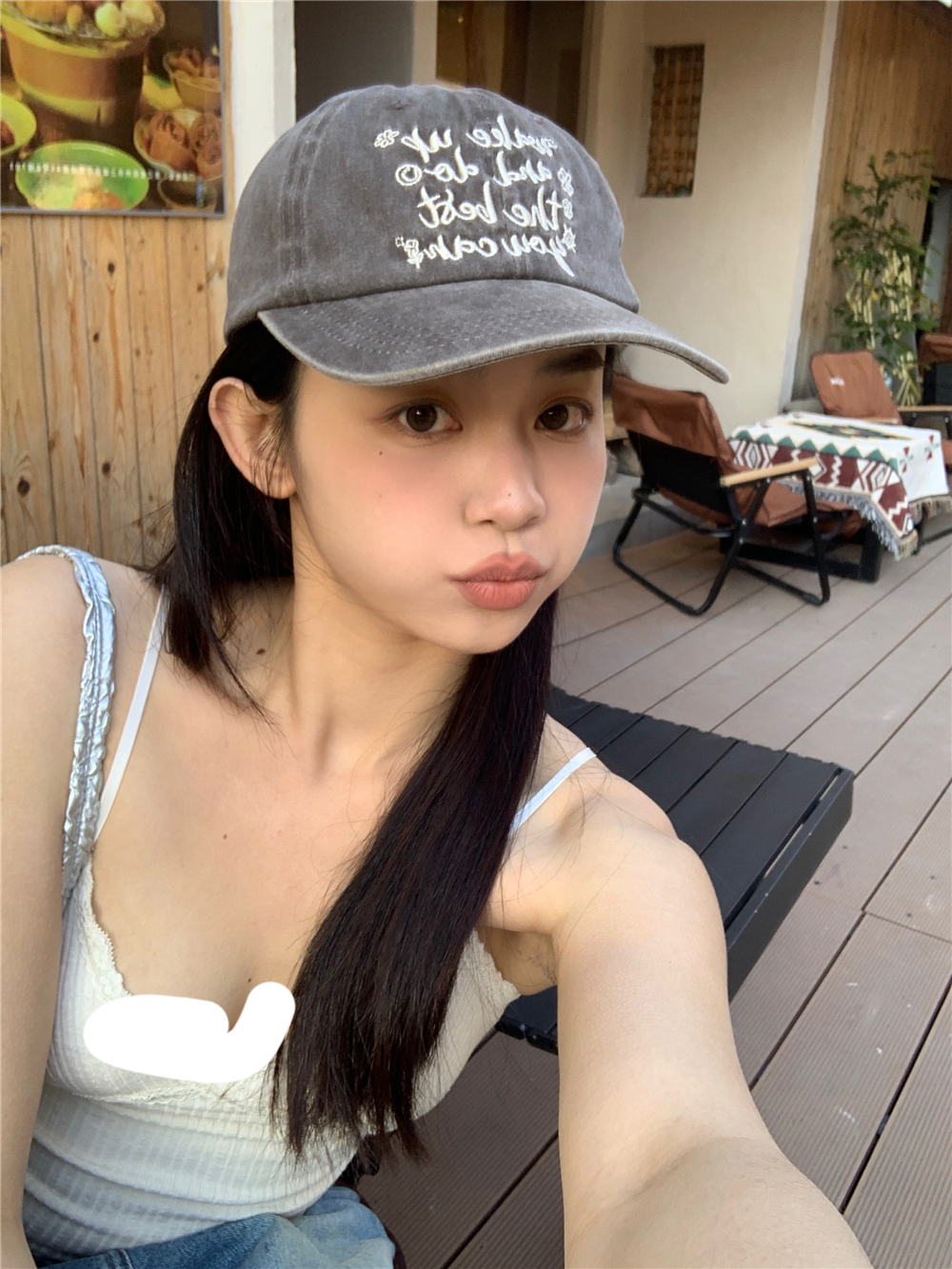 Vintage Washed Letter Embroidery Baseball Cap - Casual Wide-Brim Duckbill Hat for Women, Men, and Couples, Trendy 90s Style Vintage Washed Letter Embroidery Baseball Cap - Casual Wide-Brim Duckbill Hat for Women, Men, and Couples, Trendy 90s Style