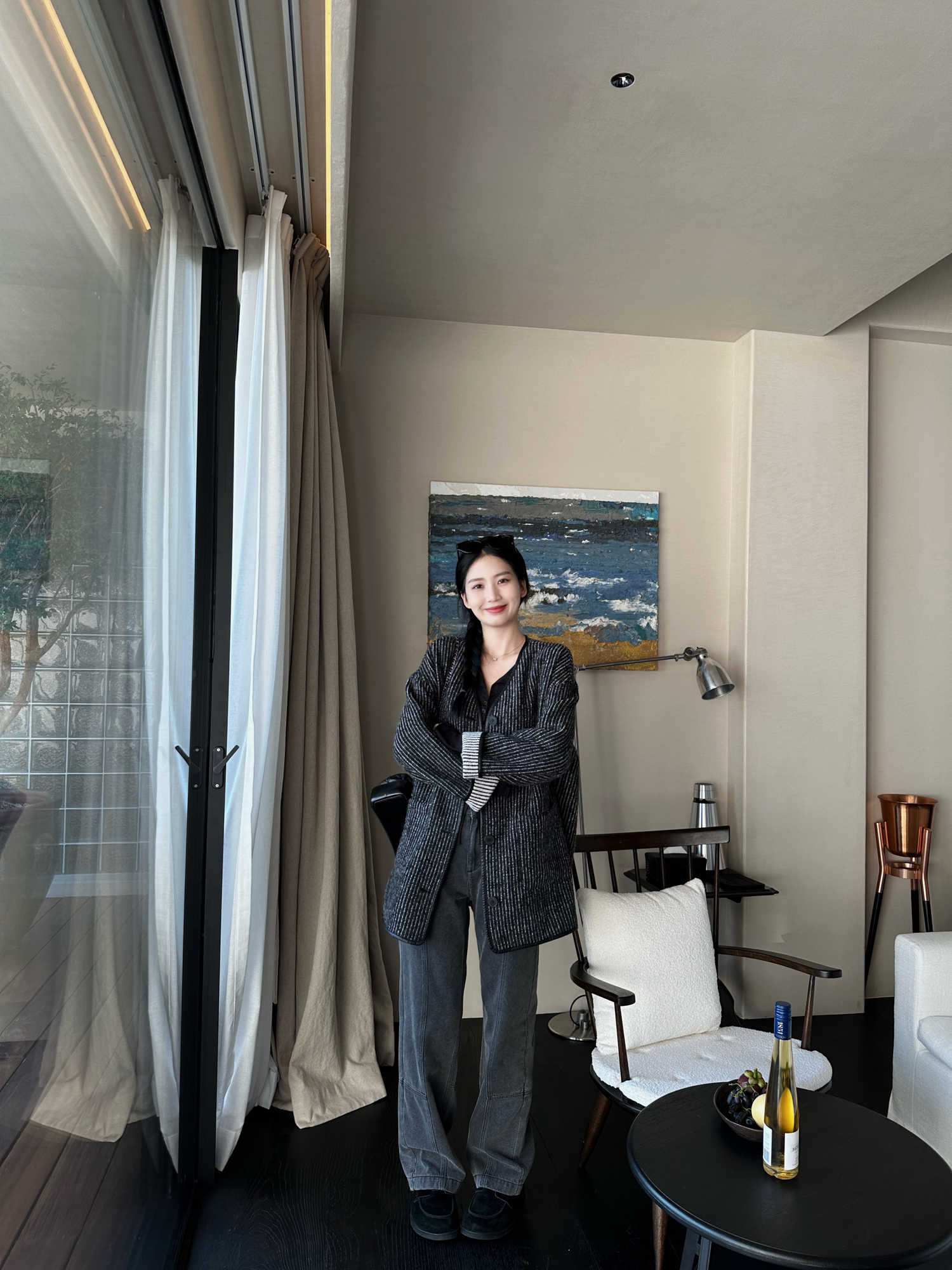 Vintage Washed Slim-Fit Straight-Leg Jeans - Minimalist 90s Style for Effortless Chic Look Vintage Washed Slim-Fit Straight-Leg Jeans - Minimalist 90s Style for Effortless Chic Look