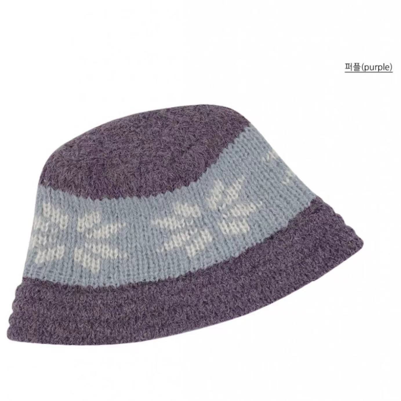 Warm Knitted Crochet Fisherman Bucket Hat with Nordic Snowflakes - Genuine Korean Style, Cozy Winter Accessory Warm Knitted Crochet Fisherman Bucket Hat with Nordic Snowflakes - Genuine Korean Style, Cozy Winter Accessory